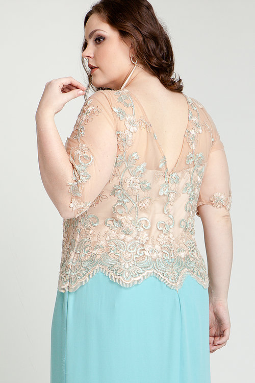 Alugar vestido azul tiffany plus sales size