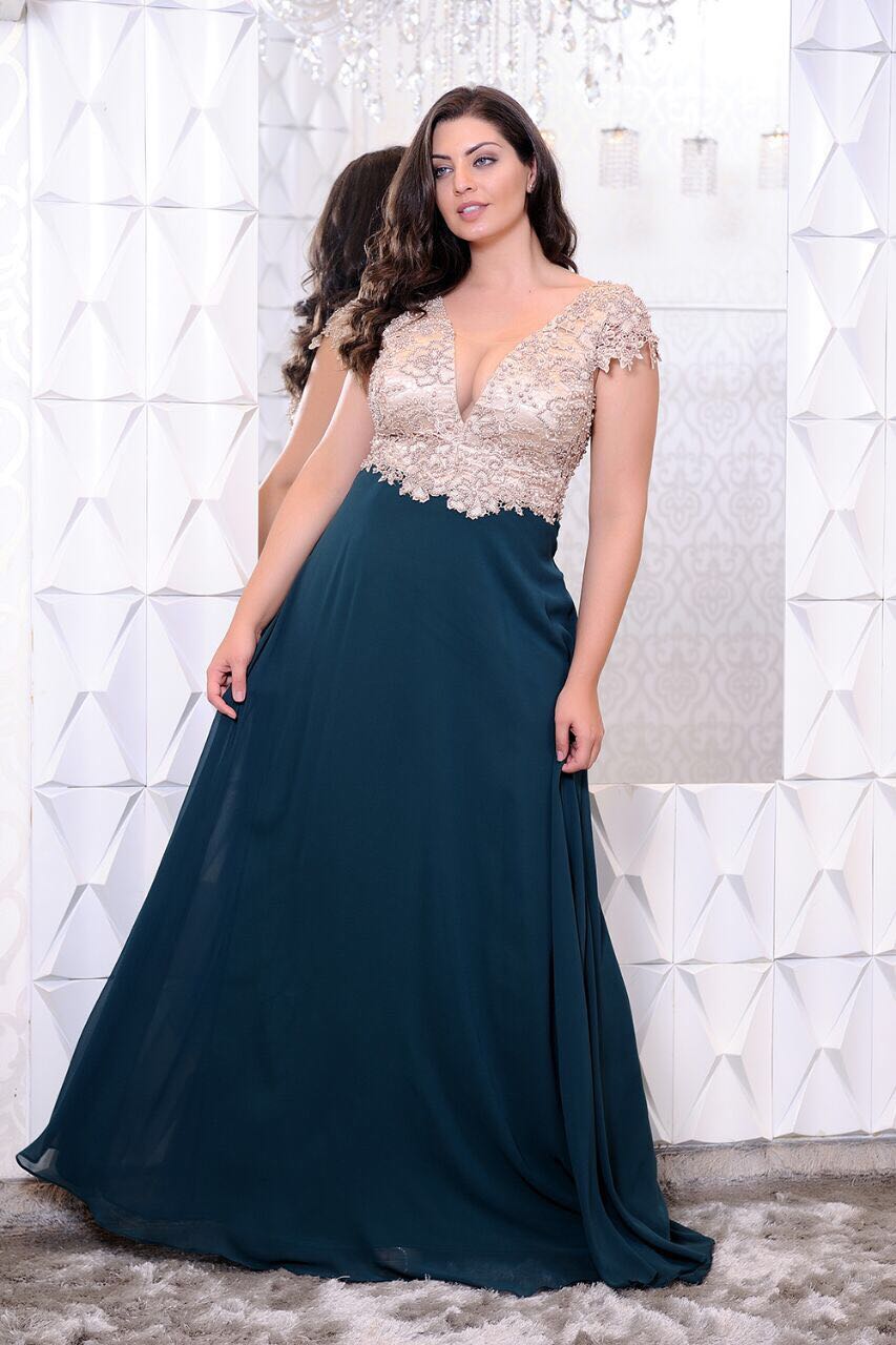 aluguel de vestido plus size