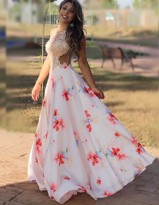 vestido de madrinha de luxo