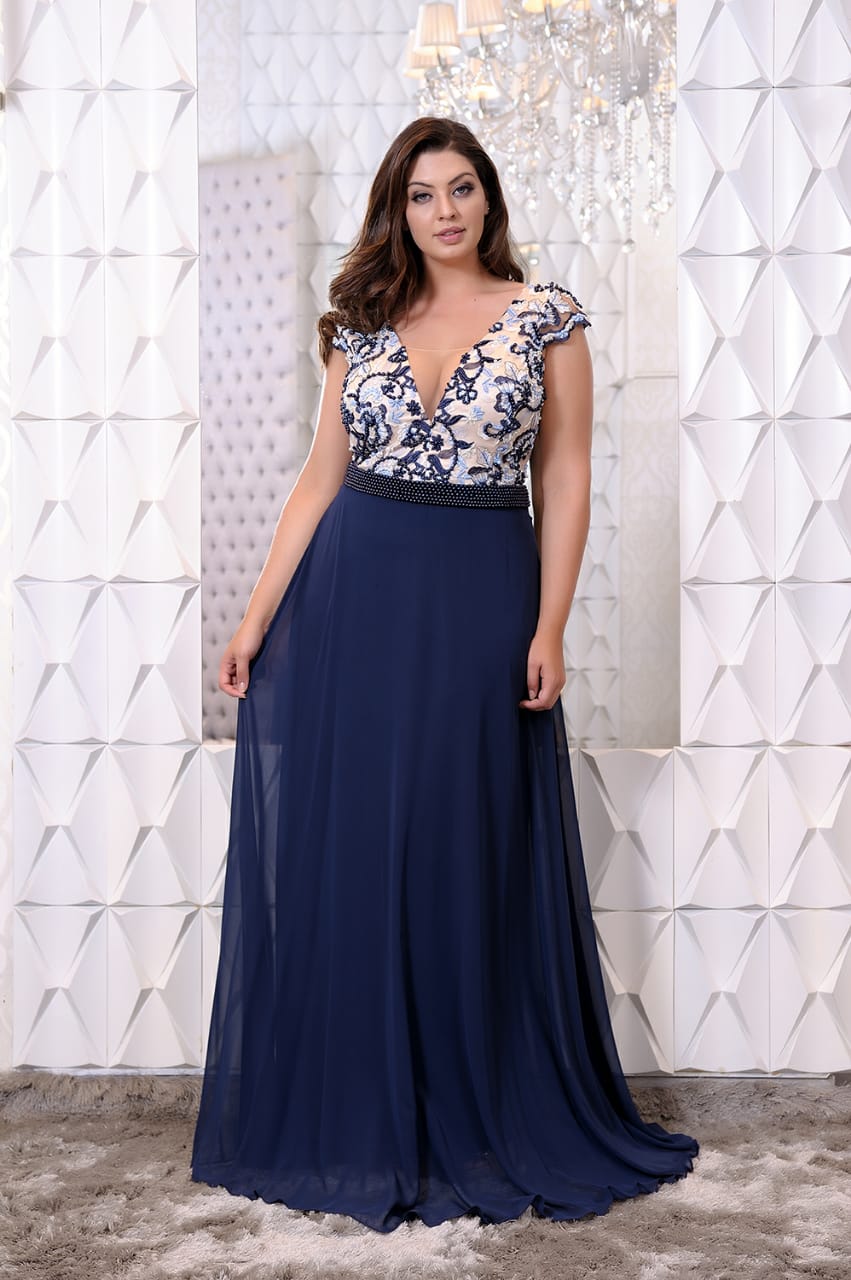 aluguel de vestido de madrinha azul royal