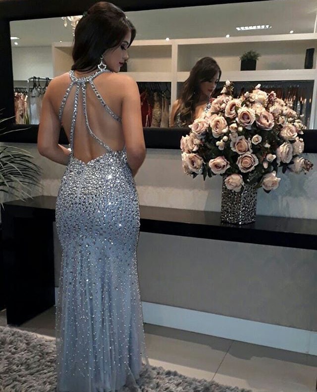 vestido de prata