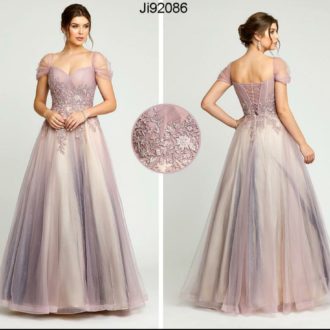 Vestido romântico estilo princesa